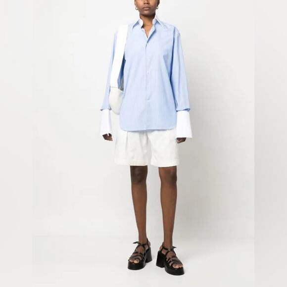 Woera signature button up pinstripe - Picture 4 of 15